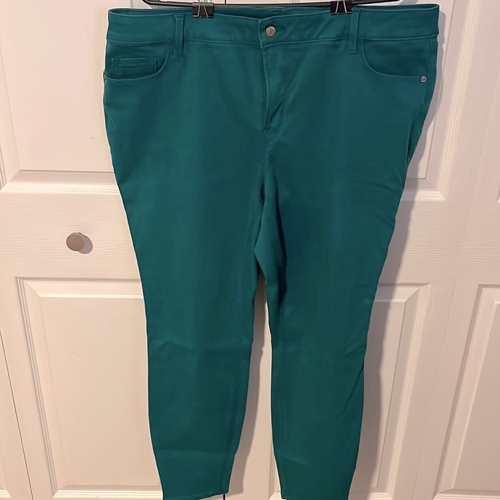 Old Navy Teal Skinny Jeggings sz 22